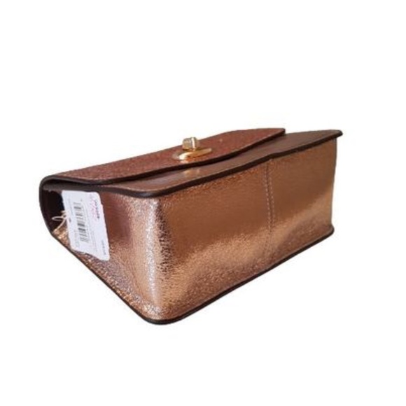 NWT Coach Rose Gold Evening Purse - Picture 6 of 11